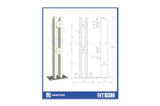 Trụ lửng hộp 10x40 NT 002
