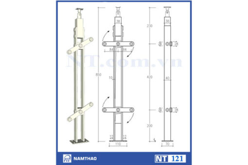 TRỤ INOX NT121