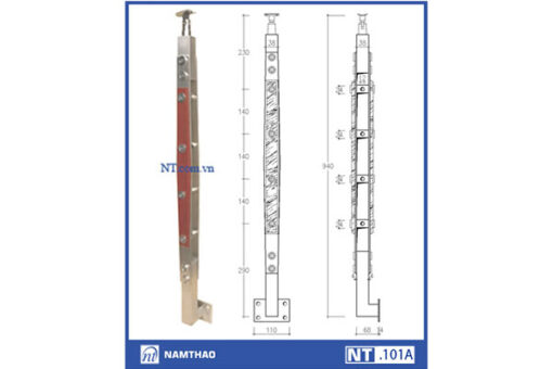 Trụ Inox Cầu Thang NT101A